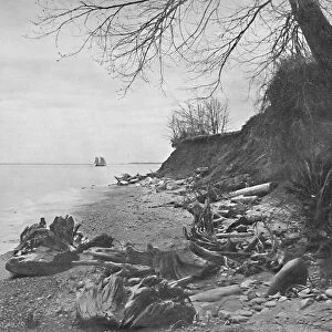 Heading for the Shore, Lake Michigan, c1897. Creator: Unknown