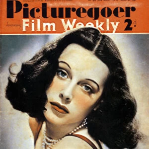 Hedy Lamarr (1914-2000), Austrian-born American actress, 1940