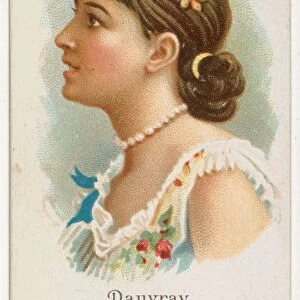 Helen Dauvray, from Worlds Beauties, Series 1 (N26) for Allen & Ginter Cigarettes