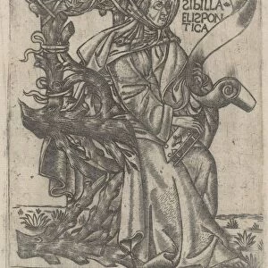 Hellespontine Sibyl, early 15th century. Creator: Unknown