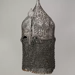 Helmet with Aventail, Turkish, in the style of Turkman armour, late 15th-16th century