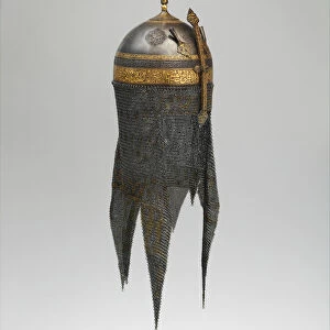 Helmet with Talismanic Inscriptions, Iran, 18th century. Creator: Unknown