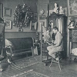 Henri Gervex in his Studio, c1897