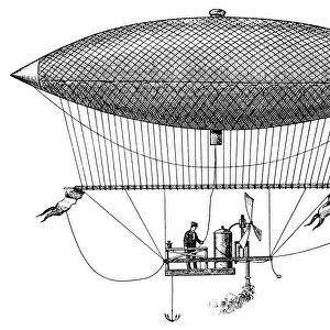 Henri Giffards steerable airship of 1852, 1903