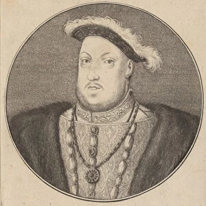 Henricus VIII Angliae Rex etc. 1647. 1647. Creator: Wenceslaus Hollar