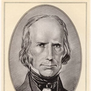 Henry Clay, leading American statesman and orator, (early 20th century). Artist: Gordon Ross