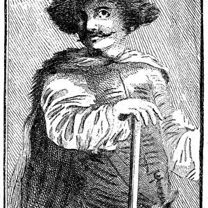 Henry Morgan, 17th century Welsh pirate, 1741 Artist: Bonneau