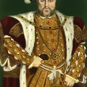 Henry VIII, c1543, (1902). Artist: Hans Holbein the Younger