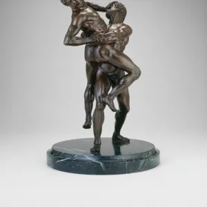 Hercules and Antaeus, 1600 / 25. Creator: Unknown