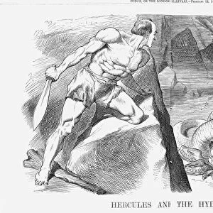 Hercules and The Hydra, 1870. Artist: Joseph Swain