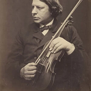 Herr Joachim, 1868. Creator: Julia Margaret Cameron