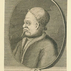 Hetman Danylo Apostol (1654-1734). Artist: Bernigeroth, Martin (1670-1733)