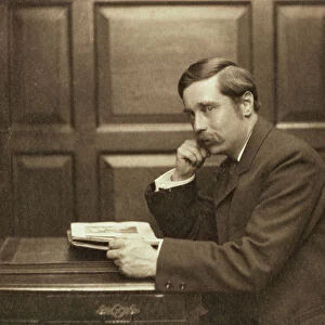 HG Wells, British author, 1903. Artist: Frederick Hollyer