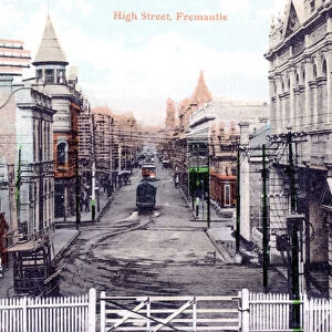 High Street, Fremantle, Australia, c1900s