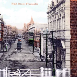 High Street, Fremantle, Australia, c1900s