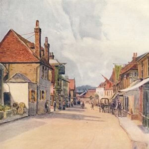 High Street, Leatherhead, 1912, (1914). Artist: Jamess Ogilvy