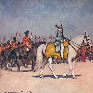 His Highness the Maharaja of Patiala, 1903. Artist: Mortimer L Menpes