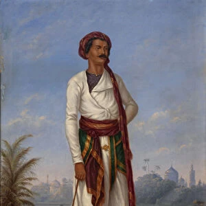 Hindu Man, ca. 1893. Creator: Antonio Zeno Shindler