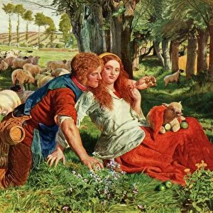 The Hireling Shepherd, 1851, (1948). Creator: William Holman Hunt