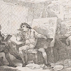 The Historian Animating The Mind of A Young Painter, 1784. 1784