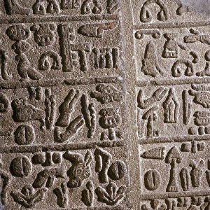 Hittite Hieroglyphs, c9th century BC