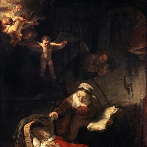 The Holy Family, 1645. Artist: Rembrandt Harmensz van Rijn
