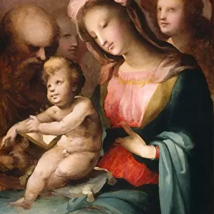The Holy Family with Angels, c. 1545 / 1550. Creator: Domenico Beccafumi