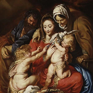 The Holy Family with Saint Elizabeth, Saint John, and a Dove, ca. 1608-9. Creator