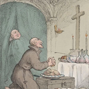 The Holy Friar, May 6, 1807. May 6, 1807. Creator: Thomas Rowlandson