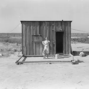 Home of rural rehabilitation client, Tulare County, California, 1938. Creator: Dorothea Lange