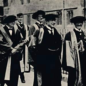 Honorary Degree at Oxford, 1925, (1945). Creator: Unknown