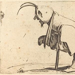 The Hooded Cripple, c. 1622. Creator: Jacques Callot