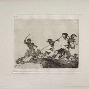The Horrors of War: He Deserved It. Creator: Francisco de Goya (Spanish, 1746-1828)