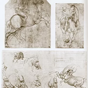 Horseman, 1480-1481. Artist: Leonardo da Vinci