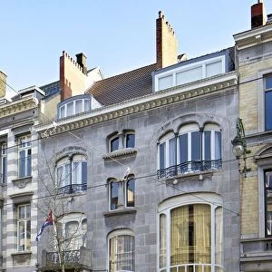 Hotel Dubois, 80 Avenue Brugmann, Brussels, Belgium, (1901-1903), c2014-c2017. Artist