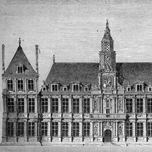 Hotel de Ville, Reims, France, 1882-1884