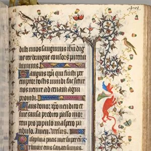 Hours of Charles the Noble, King of Navarre (1361-1425): fol. 195r, Text, c. 1405