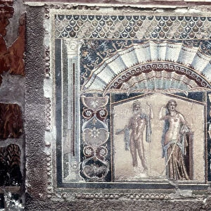 House of Neptune and Amphitrite mosaic, Roman, Herculaneum, c69