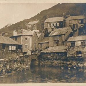 House On Props - Polperro, 1927