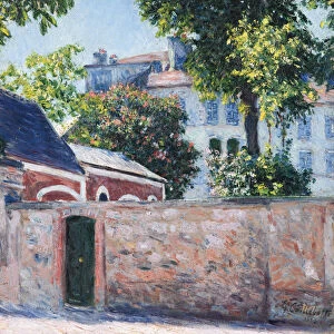 Houses in Argenteuil, 1883. Artist: Caillebotte, Gustave (1848-1894)