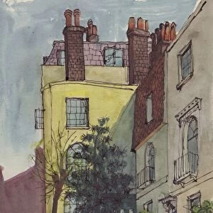 Houses in Hampstead, c1950. Creator: Shirley Markham