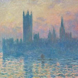 The Houses of Parliament, Sunset, 1903. Creator: Claude Monet