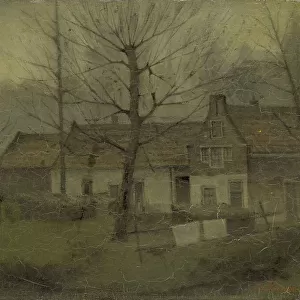 Houses in a Village, 1885-1907. Creator: Johann Eduard Karsen