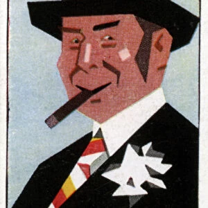 Hugh Cecil Lowther, 5th Earl of Lonsdale, British sportsman, 1926. Artist: Alick P F Ritchie