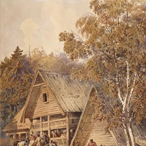 The Huntsmen, 1863. Artist: Sokolov, Pyotr Petrovich (1821-1899)