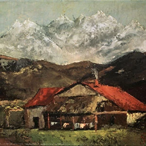 A Hut in the Mountains, c1874. Artist: Gustave Courbet