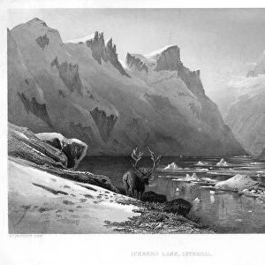 Iceberg Lake, Isterdal, Norway, mid-late 19th century. Artist: Edward Paxman Brandard
