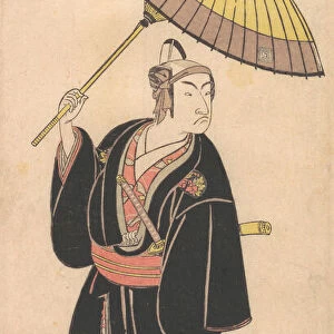 Ichikawa Monosuke III in the Role of the Otokodate Sukeroku, ca. 1786. Creator: Katsukawa Shunko