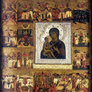 Icon of Mary the Mother of God, Russian, 17th century