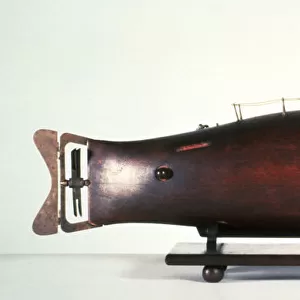 The Ictineo, submarine made by Narcis Monturiol